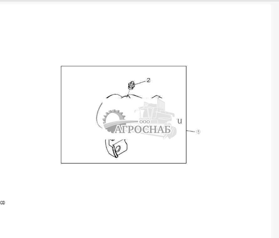 YZ121115 Первичная вилка 